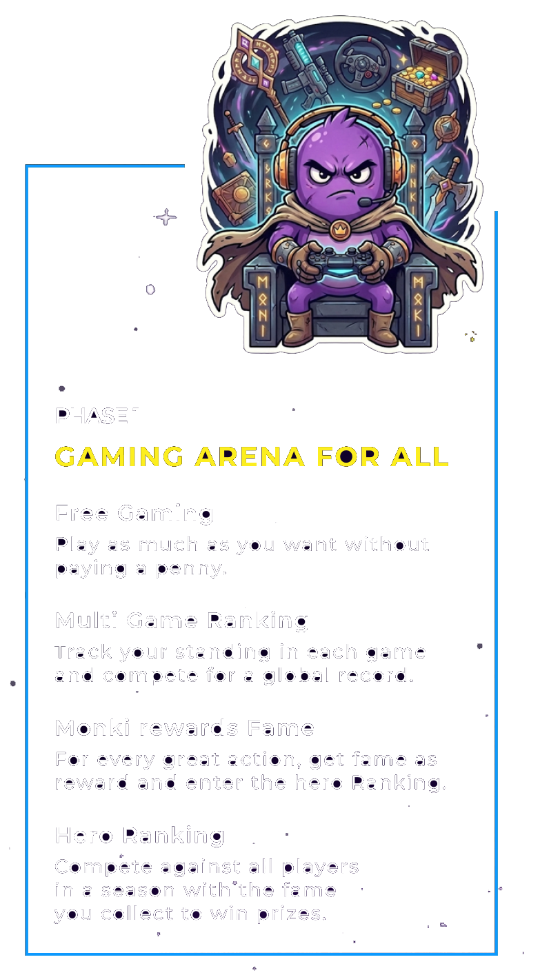 Phase 1 - Gaming Arena For All